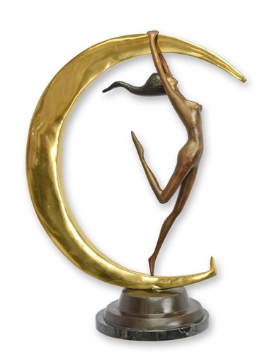 Sculpture bronze femme nue - femme,