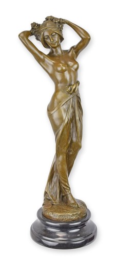 Une sculpture bronze - sculpture,