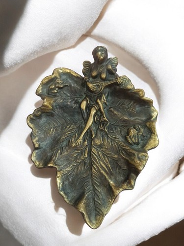 Cendrier vintage bronze - cendrier,